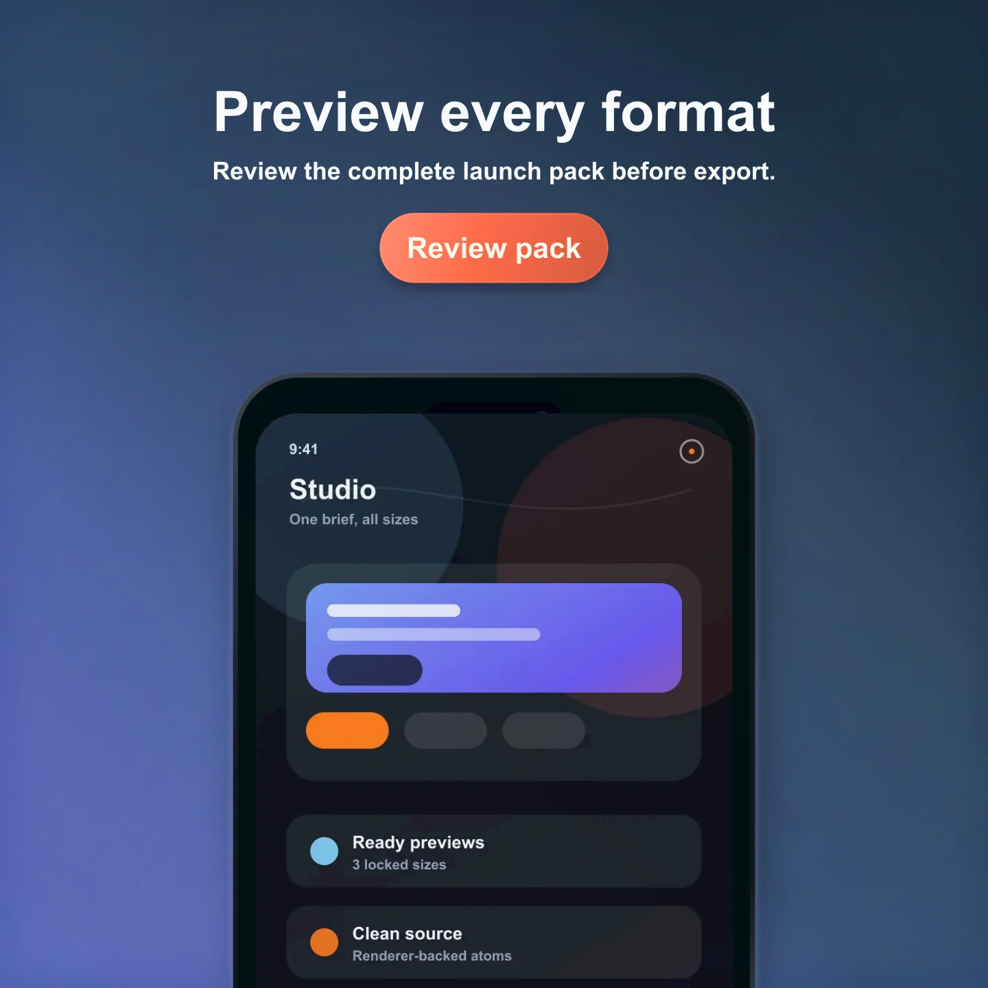 Formatry generated mockup preview